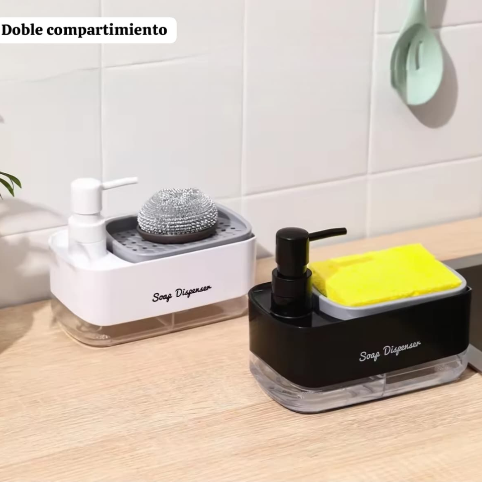 DISPENSADOR PREMIUM 2 EN 1 PARA COCINA