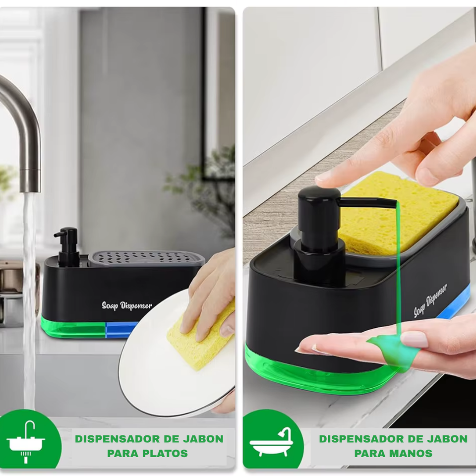 DISPENSADOR PREMIUM 2 EN 1 PARA COCINA