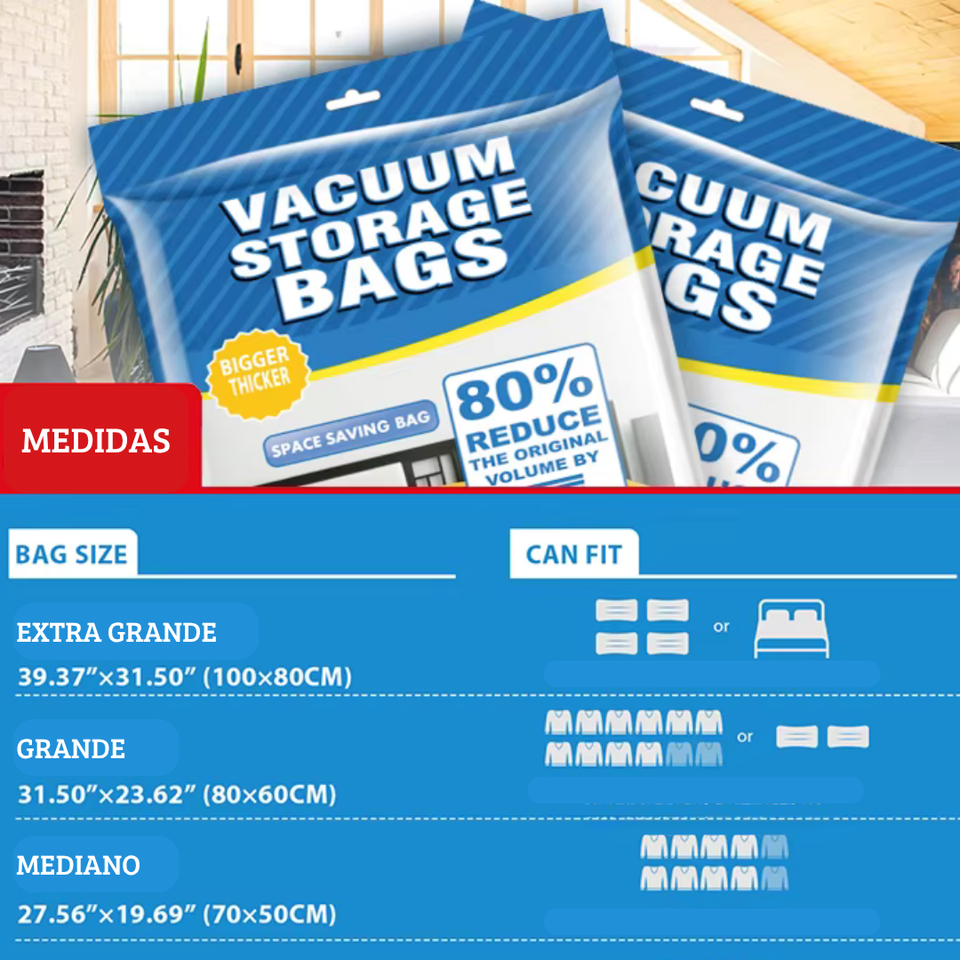 KIT DE BOLSAS AL VACÍO