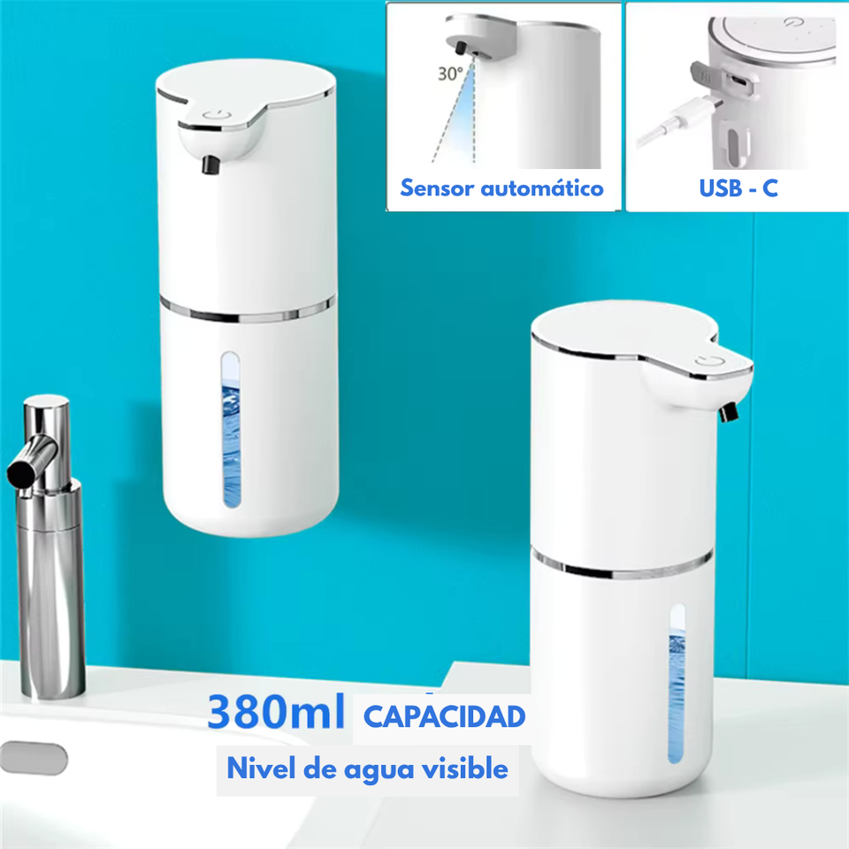 DISPENSADOR AUTOMÁTICO DE JABÓN CON SENSOR INTELIGENTE