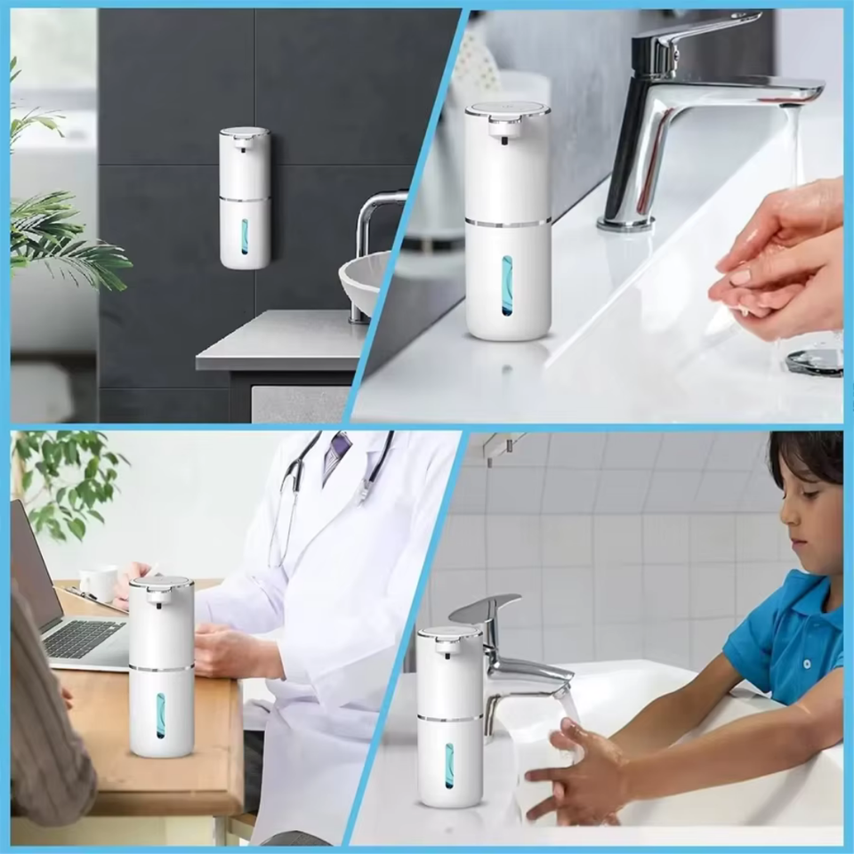 DISPENSADOR AUTOMÁTICO DE JABÓN CON SENSOR INTELIGENTE