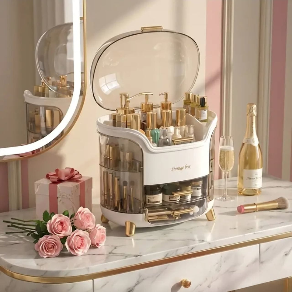 ORGANIZADOR DE MAQUILLAJE MULTIFUNCIONAL
